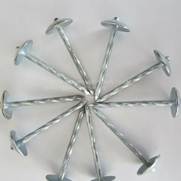 Galvanized Umbrella Head Roofing Nails