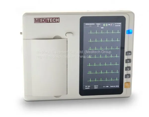 MEDITECH EKG-3A ЭКГ-аппарат с крупным цветным сенсорным экраном