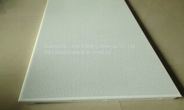 Aluminum Gusset Integrated Ceiling Peach Wood Grain Exhibition Center photo-2