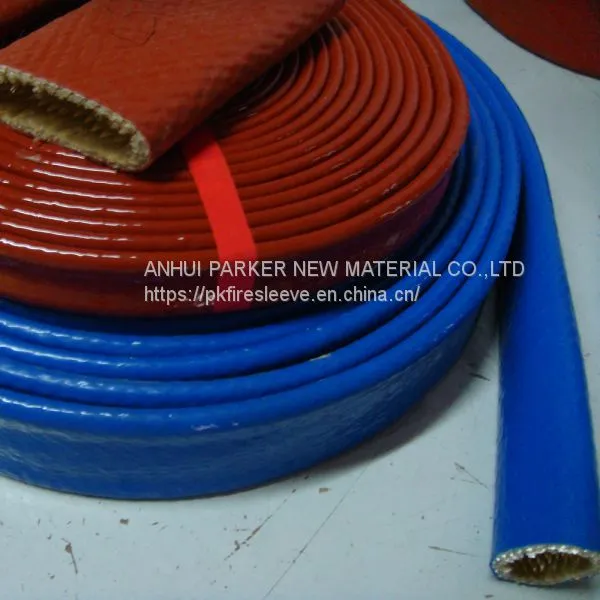 Silicone Rubber Glass Fiber Hydrulic Hose Fire Sleeve photo-2