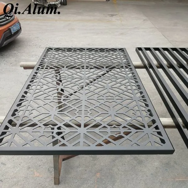 Metal Interior Facade Cladding Laser Decorative Panels photo-4