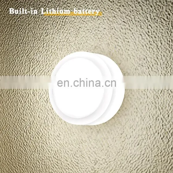 Factory Price Eye Caring Pir Human Induction Night Lamp Motion Sensor Wall Lamp Auto off Round Shape photo-2