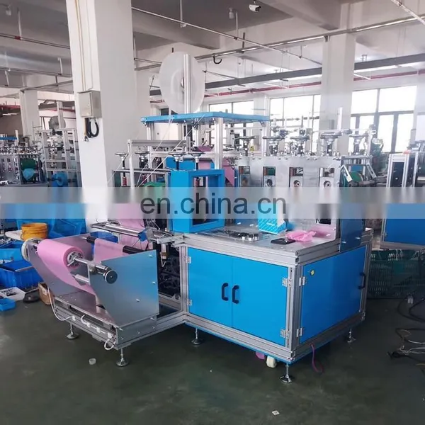 400*160mm 520*160mm Model-WXT Automatic Non Woven Overshoes Making Machine photo-2