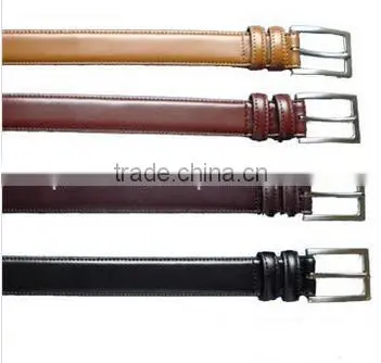 Fashion Men Leather Dress Belt
