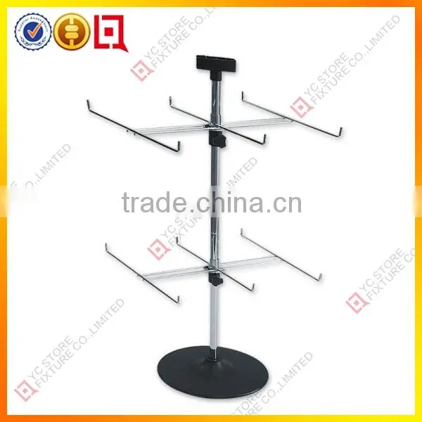 Three Tiers Metal Rotating Display Stand photo-2