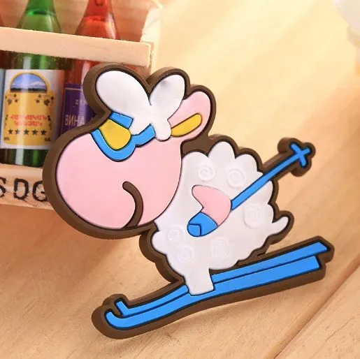 The Newest Wholesale Cute Cartoon Logo Soft PVC Refrige Magnet for Kids Gifts photo-4