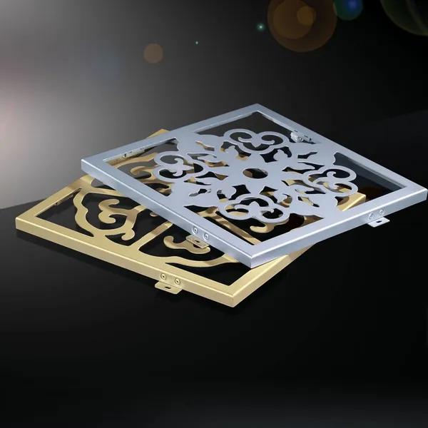 Carved Aluminum Panel