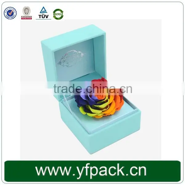 ELEGANT BOUTIQUE PAINTING PRINTING FLOWER CARDBOARD GIFT PAPER BOX photo-4