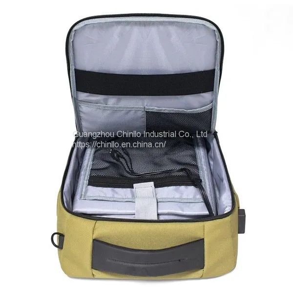High Quality Ultra-thin Business Laptop Backpack With USB Charging Tearing Multi-function Waterproof Travel Notebook CLG19-8009 photo-4