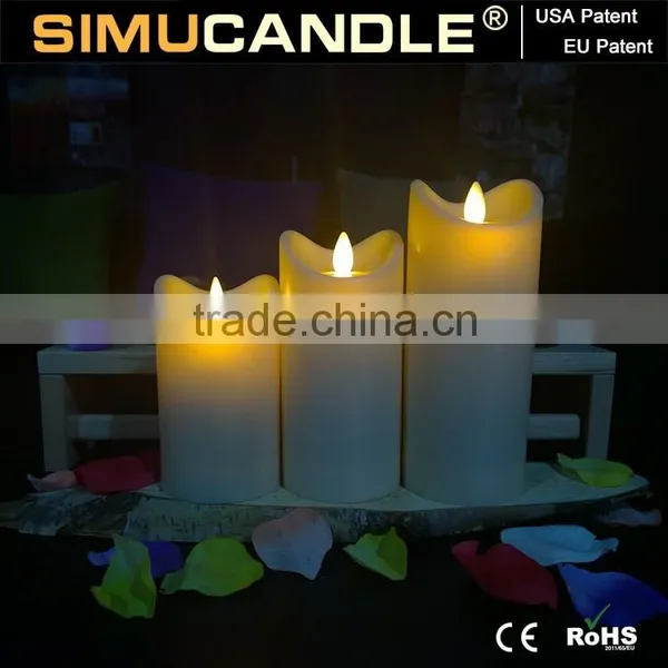 Flameless Flickering LED Tea Light Battery Candles Wedding Party With USA Patent Approved! photo-3