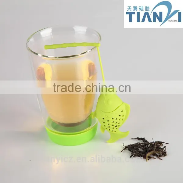 Hot Sell Lovely Colorful Silicone Tea Strainers Silicone Tea Bag photo-3