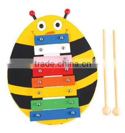 2014 New Products Making Musical Instruments Children Xylophone Music Notes Wood Xylophone Xylophone With Metal Keys photo-2