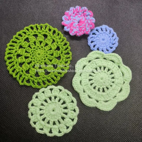 Handcraft Garment Accessories Handmade Cotton Appliques photo-4