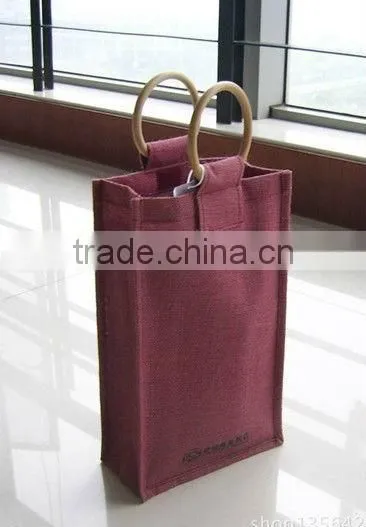 Canvas Wine Bag 6 Bottle Wine Bag