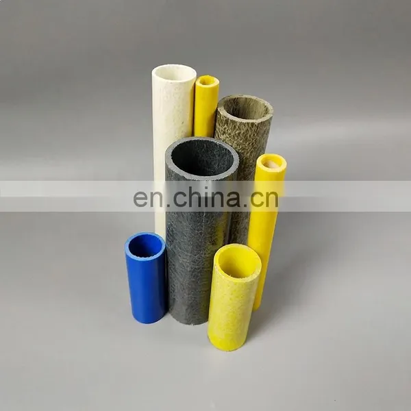 Corrosion-resistant Frp Fiberglass Grp Pipe Tube Round Tube Pultruded Profiles photo-3