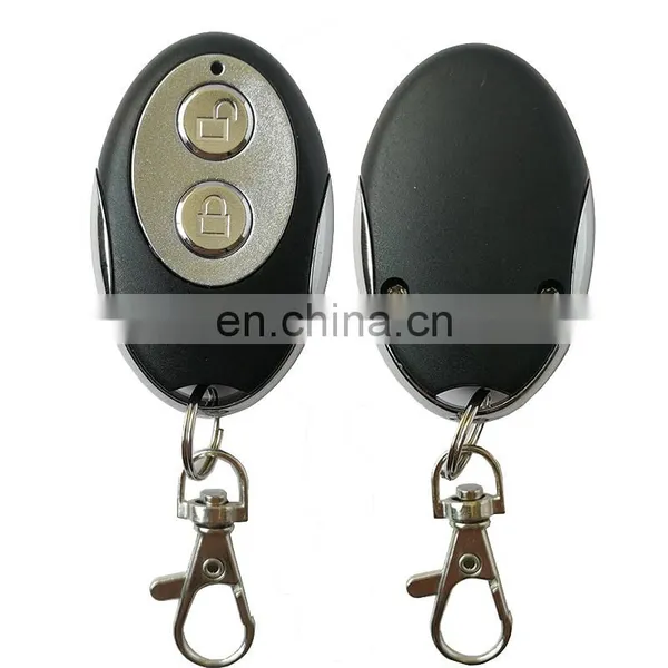 Metal 2 Key 433.92M Learning Code Wireless Remote Control Garage Door Opener Two Button Automatic Door Remote Control photo-4