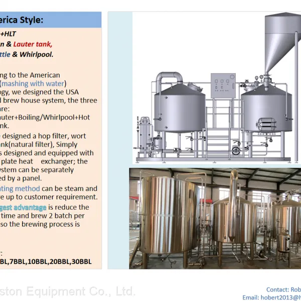 3BBL 5BBL 7BBL Compact Brewing Kettle photo-3