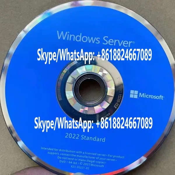 Server 2022 R2 Genuine /Original License Key Code Coa Sticker & DVD& Sealed Package photo-2