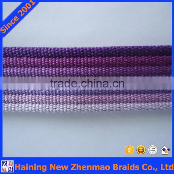 China Wholesale for Slippers Use Colored Thick Jacquard Webbing photo-3