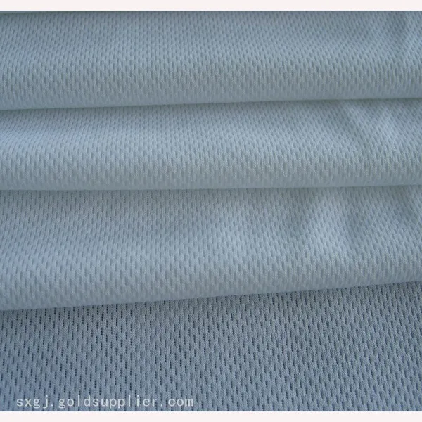 Knitted Mesh Fabric Mini Eyelet Fabric photo-4