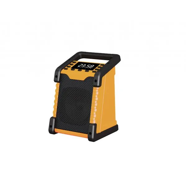 Work Site Radio USB Rechargeable DAB+, DAB, FM, Bluetooth, AUX Input | IP54 Waterproof Rugged Durable Design photo-5