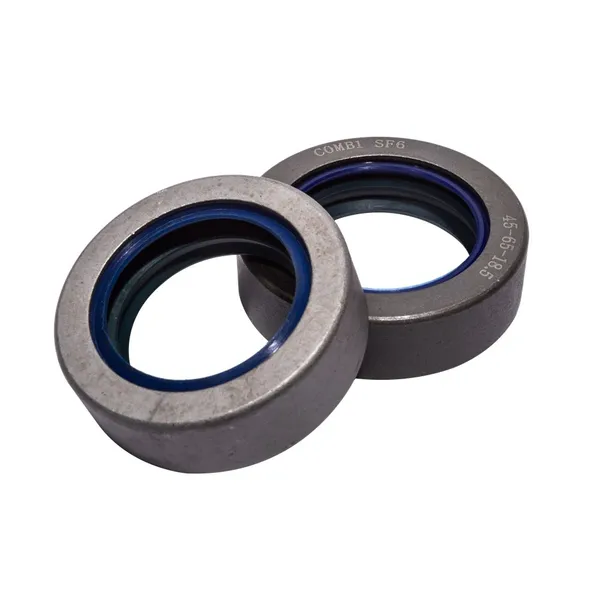 Combi NBR /Rubber Oil Seal Agricultural Machinery High Pressure KDIK Oil Seal Factory photo-2