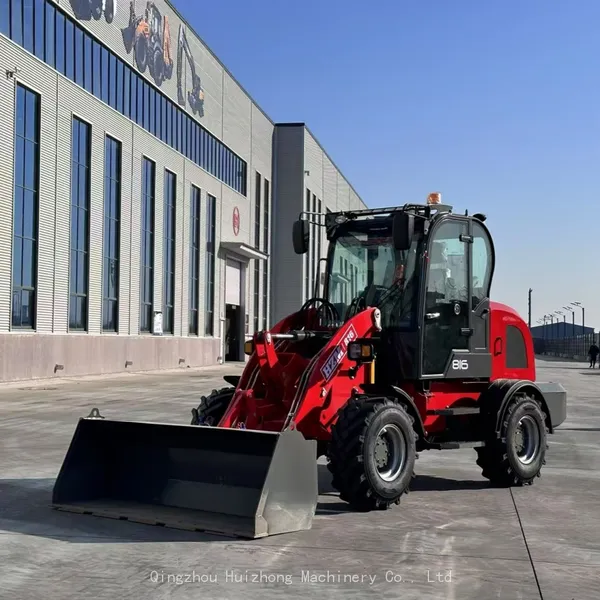 High Power HZM816 1.6Ton Mini Small Compact Wheel Loader With OEM Service for Farming or Construction photo-2