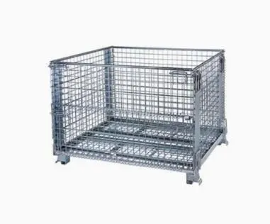 Pallet Cage Wire Mesh Storage Container / Steel Pallet photo-5