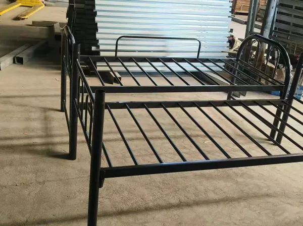 Quality Double Metal Bunk Bed Bunker Bed Can be Two Single Bed for Dormitory, Prefab House, School Etc.
