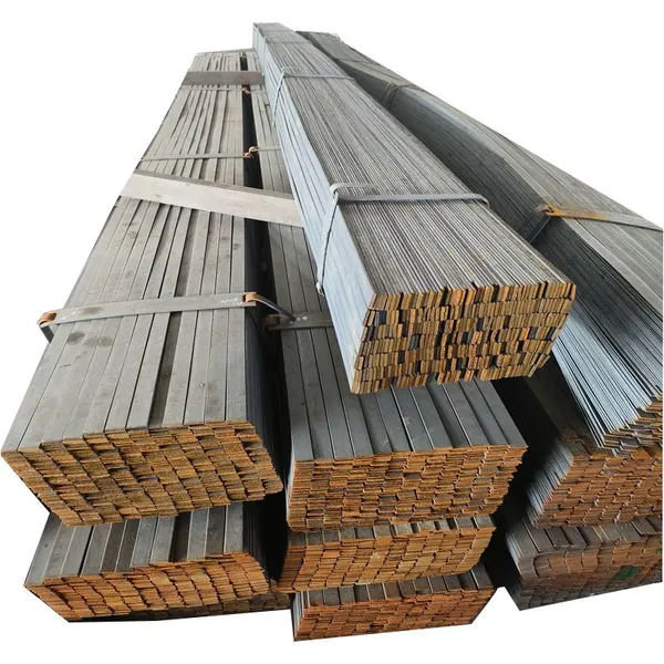 Black/Galvanized Surface Carbon Steel Flat Bar Cold Drawn Metal Alloy Q195 Q235 Q345 Carbon Steel Flat Bar