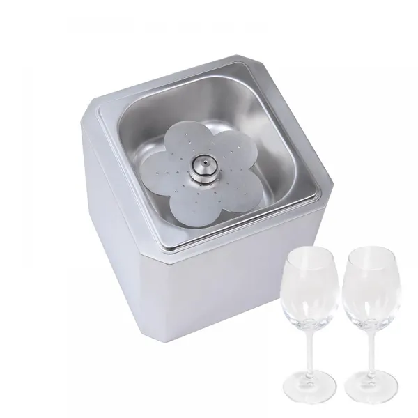 Stainless Steel Glass Froster, Commercial Wine Beer Cup Chiller for Bar