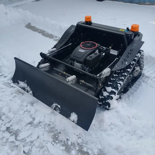 Vigorun Tech VTLM800 for Self Propelled Cordless 4-Stroke Remote Control Lawn Mower Trimmer Multitasker With Snow Plow photo-3