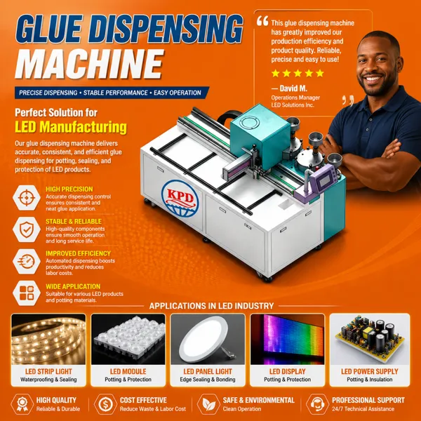 Silicone Epoxy Resin Glue Dispensing Mixing Potting Filling Machine Label Badge Making LED PCB Dynamic Mixing Machine photo-2