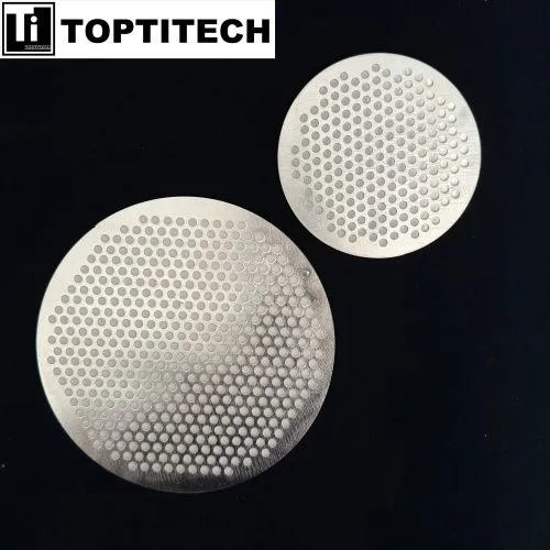 SS316L Perforated Mesh+Wire Mesh Composite Filter Plate
