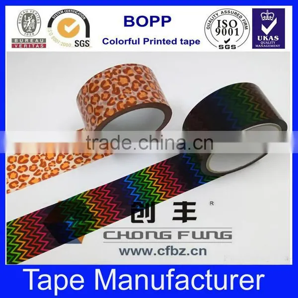 Custom Colorful Logo Printed Bopp Packing Sealing Tape photo-3