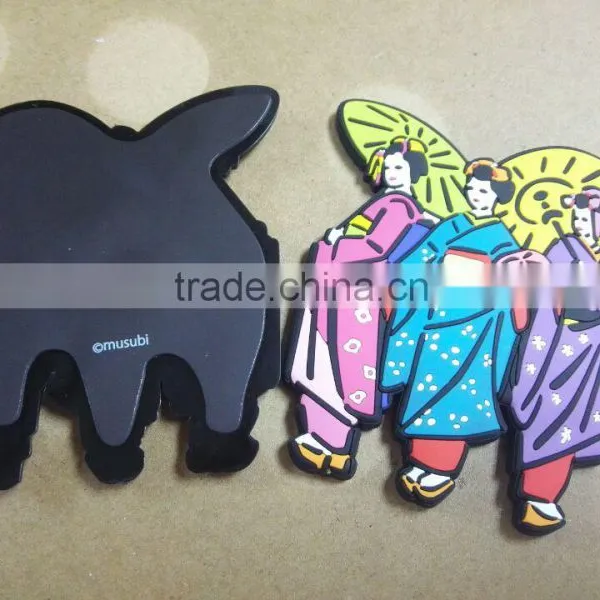Pretty Cute Cartoon Animal Shapes Soft Pvc Fridge Magnet photo-5