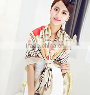 Hot-selling Fashion Hot Design Lady Cotton Square Magic Scarf for Wholesale photo-3