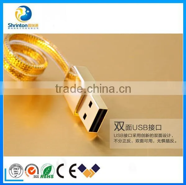 Wholesale Mobile Phone Accessories for Iphone Use Pure Copper 2.1A Fast Charging Data Cable photo-3
