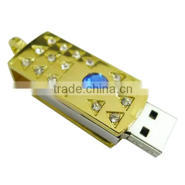Rotatable Jewelry Flash Drive High Speed photo-4