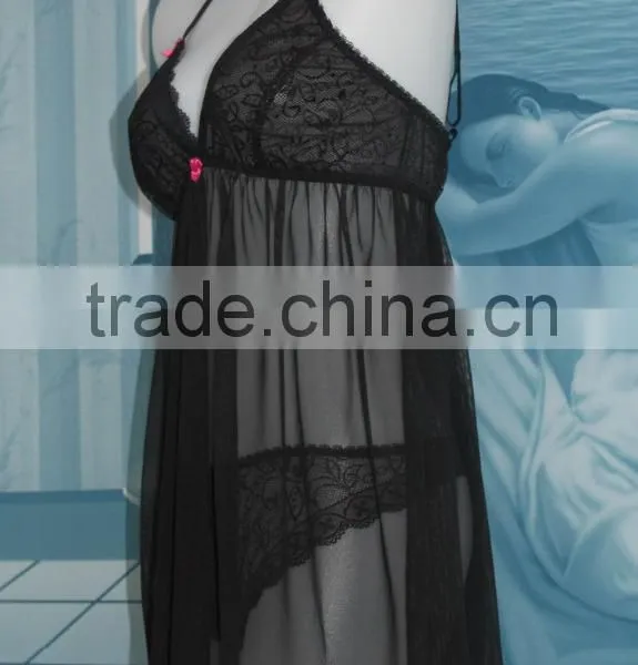 Sex Polyamide Babydools Lingerie, Hot Fashionable Women Nightwear photo-3