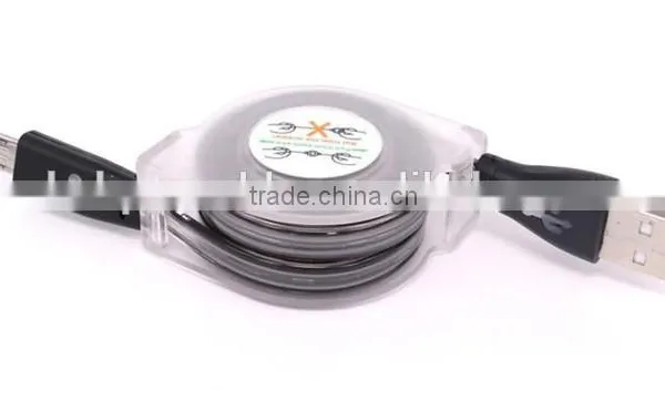 6ft 5 Pin Micro LED Light USB Charging Cable photo-5