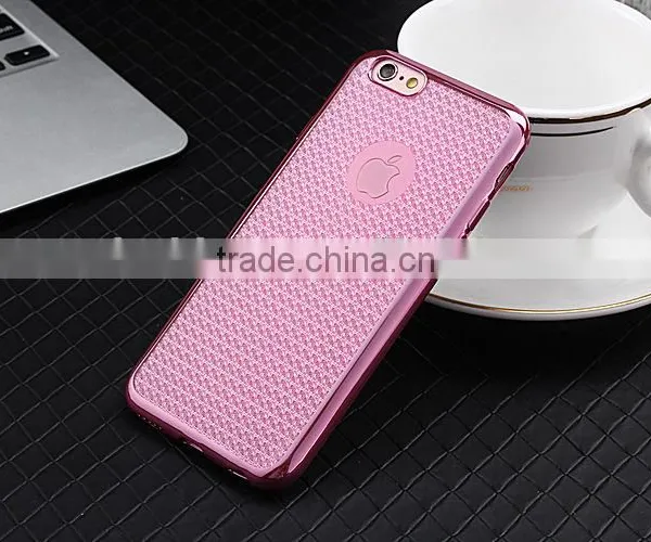 Slim Dotted Electroplating Skin Gel Silicone Soft TPU Case For Apple IPhone 6S / IPhone 6S Plus photo-4