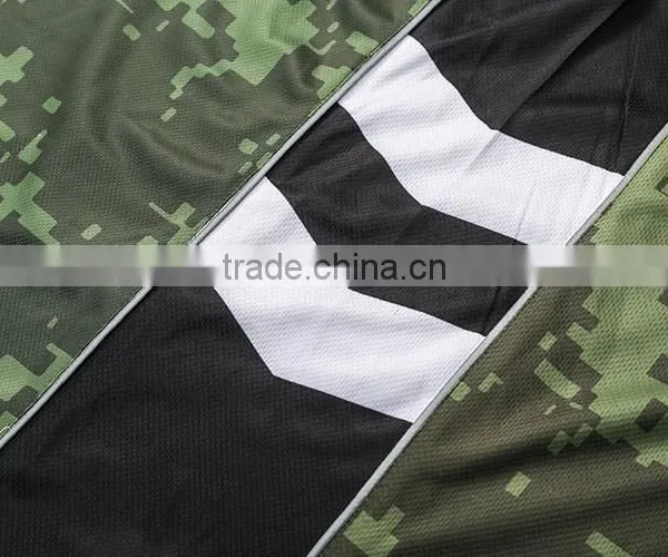 Cheap Price Unisex Submation Reversible Camo Basketball Uniform With Cap photo-5
