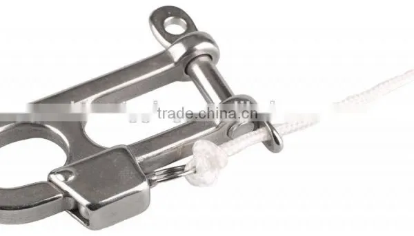 Stainless Steel AISI 304 316 100MM Length European Style Quick Release Shackle Adjustable Shackle photo-2
