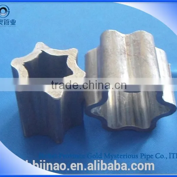 Designed Service Seamless Steel Tube and Flower-shape Pipe photo-2