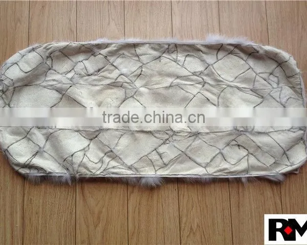 100% Genuine Scrap Fox Fur Plates for Home Decoration photo-2
