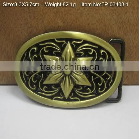 Low Price Plate Metal Buckle 40mm Zinc Alloy Belt Buckle photo-3