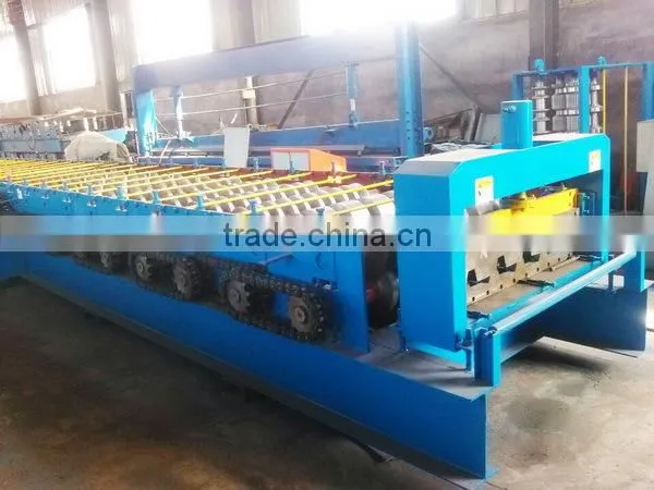 New Design Multi Color Floor Decking Roll Forming Machines photo-3