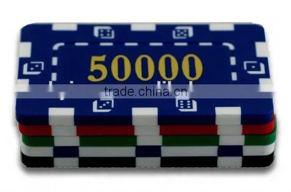 New Rectangular Chips Model,hot Stamping Value Rectangular Poker Chip photo-3
