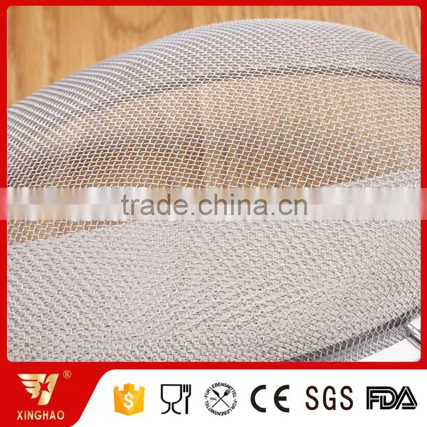 Kitchen Round Food Net Leakage Powder Leakage Resistance Oil Strainer photo-5
